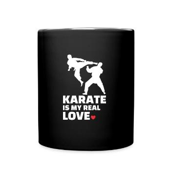J’adore le karaté - Mug uni - noir - Devant