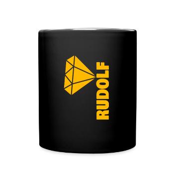 Cadeau pour Rudolf - Mug uni - noir - Devant