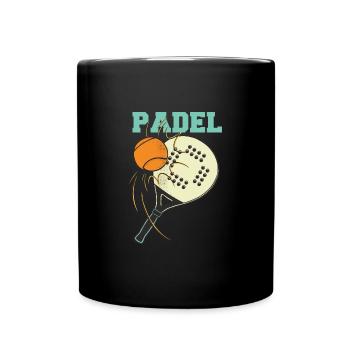 Padel Tennis Paddle Paddle Ball Padel Platform - Full Colour Mug - black - Front