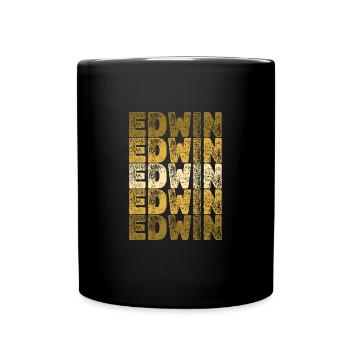 Roots Edwin - Full Colour Mug - black - Front
