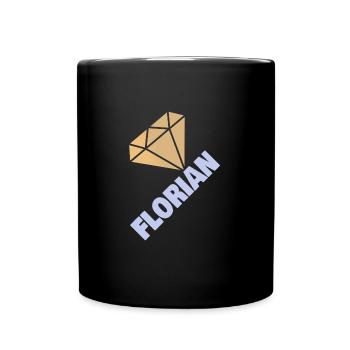 Edel Florian - Full Colour Mug - black - Front