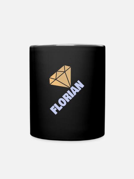 Edel Florian - Mug uni - noir