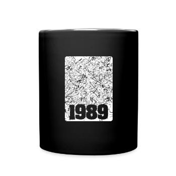 Year 1989 - Full Colour Mug - black - Front
