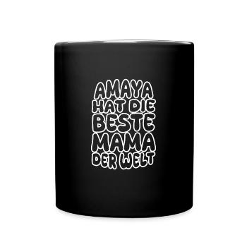 Gift for Amaya - Full Colour Mug - black - Front