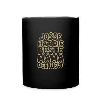 Josse comme un dicton - Mug uni - noir - Devant