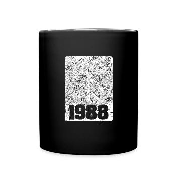 1988 - Mug uni - noir - Devant