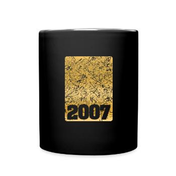2007 - Tasse einfarbig - Schwarz - Vorne