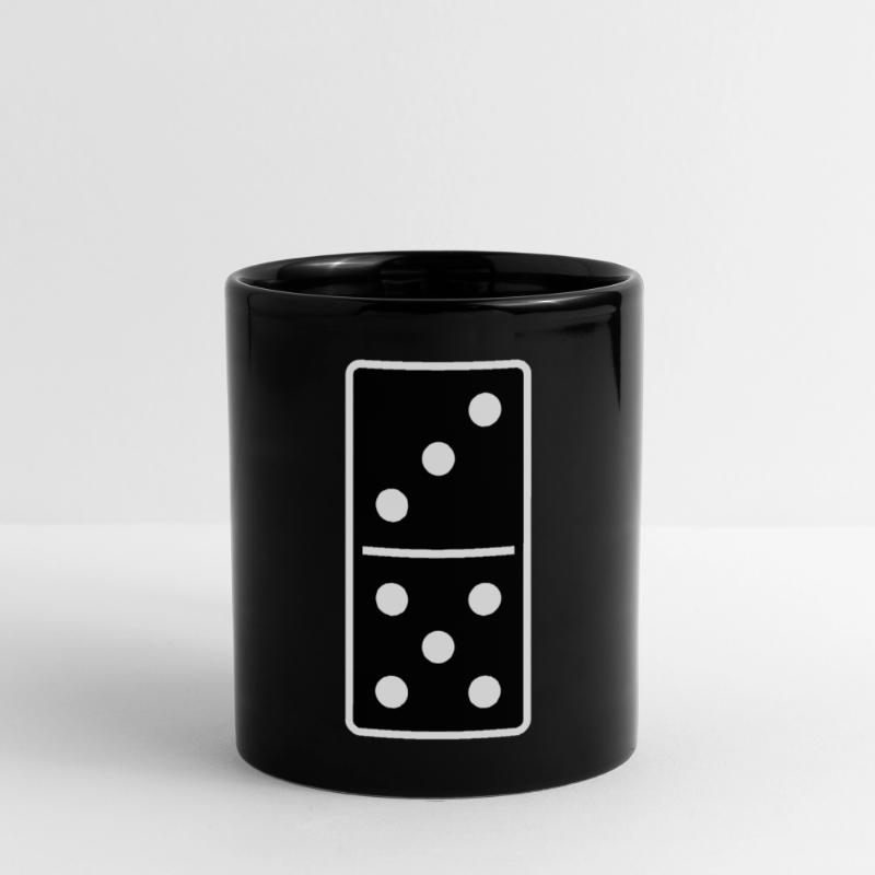 DOMINO STONE 3:5 - VARIABLE COLOR - VECTOR DESIGN! Tasse einfarbig