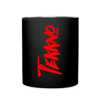 TEKKNO TECHNO HARD TEKK HARDTEKK TEKKE - Tasse einfarbig - Schwarz - Vorne