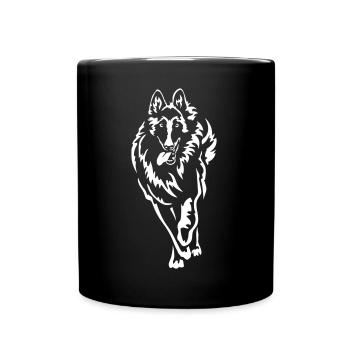 Tervueren « Black Edition » - Mug uni - noir - Devant