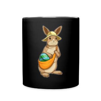 Œuf de Pâques Bunny - Mug uni - noir - Devant