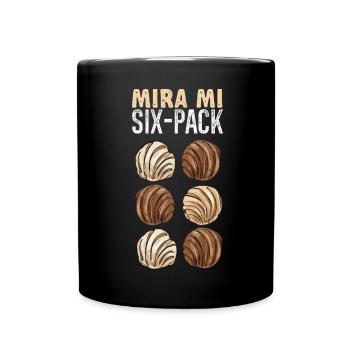 Concha Hispanique Mexicain Pan Dulce - Mug uni - noir - Devant