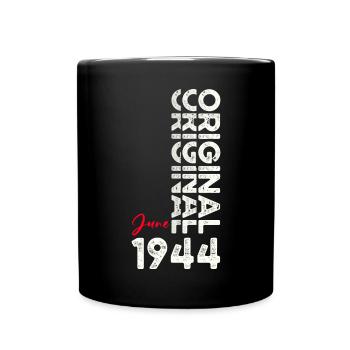 Original 1944 Millésime 1944 80e anniversaire 1944 - Mug uni - noir - Devant