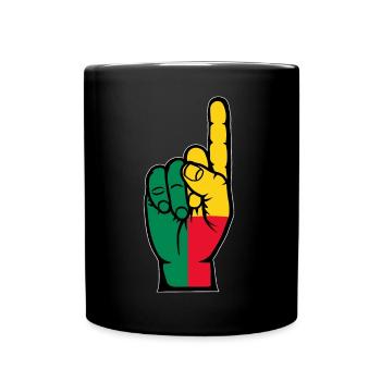 Drapeau du Bénin numéro 1 - Mug uni - noir - Devant
