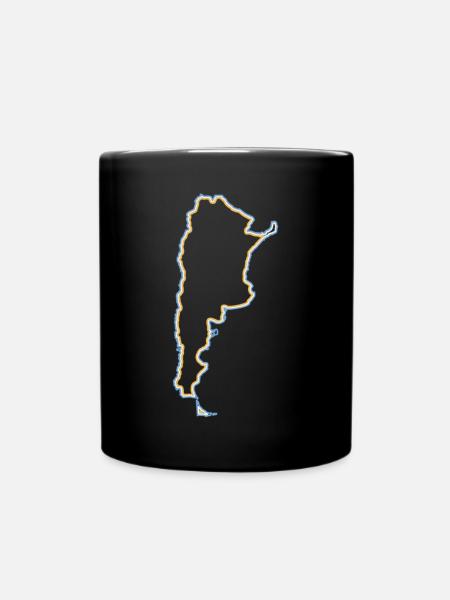 Argentina - Full Colour Mug - black