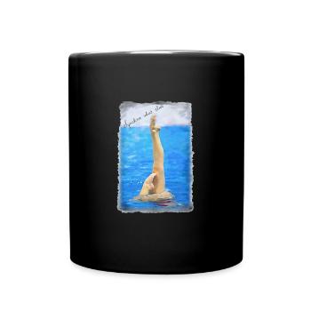 Synchro what else - Tasse einfarbig - Schwarz - Vorne
