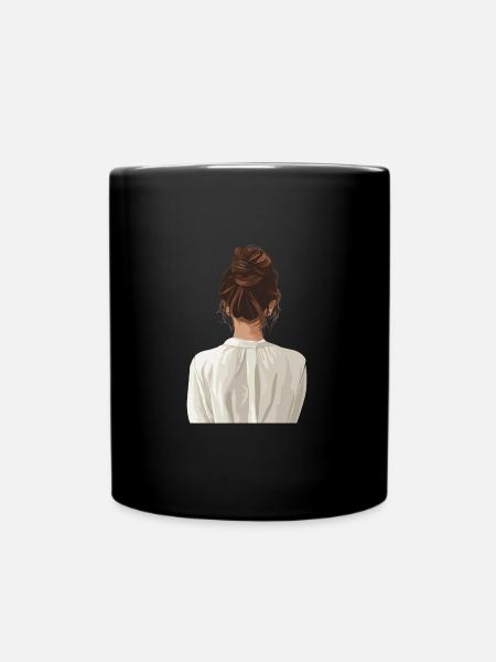 beautiful Wife - Tasse einfarbig - Schwarz