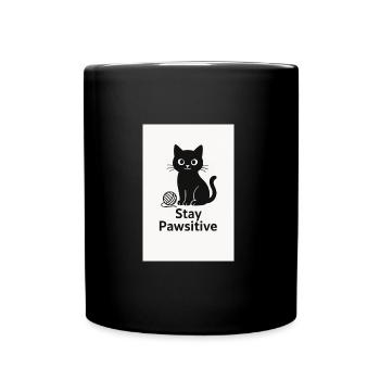 CA7DEE3A 63E7 448E AB0C 3CFDCFB66845 - Tasse einfarbig - Schwarz - Vorne