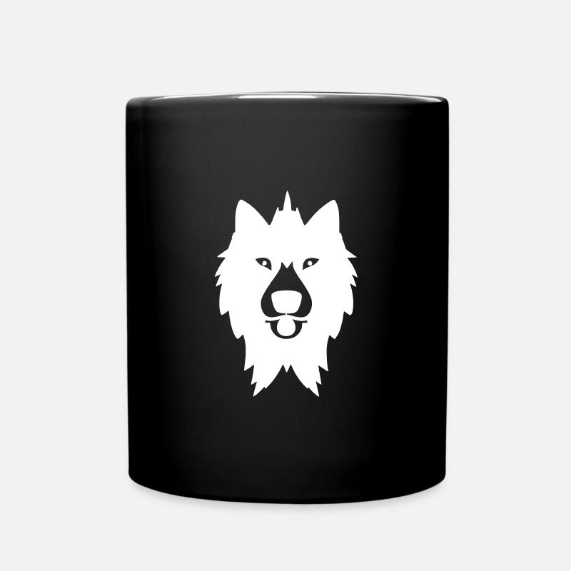 wolf - Full Colour Mug - black