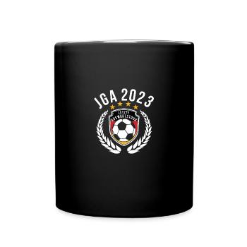 Junggesellenabschied Letzte Auswärtstour JGA 2023 - Tasse einfarbig - Schwarz - Vorne
