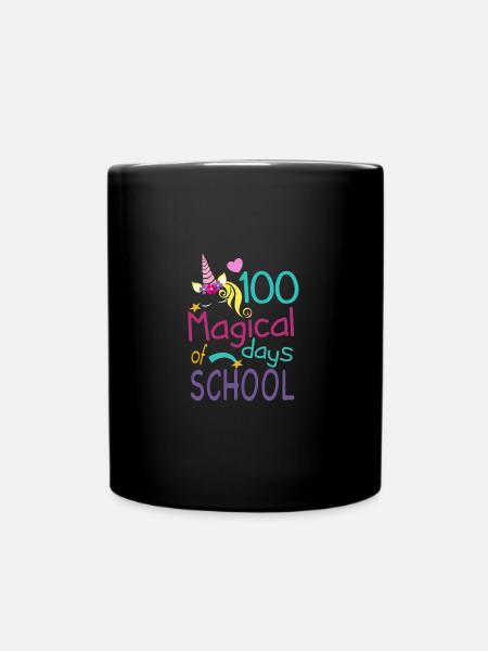 100 Magical Days - Full Colour Mug - black