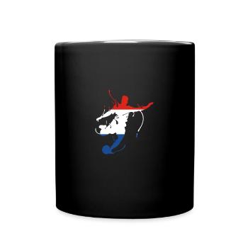Holland Netherlands World Championship Flag - Full Colour Mug - black - Front