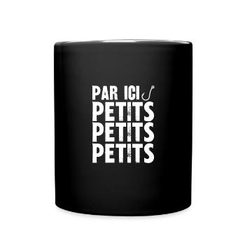 petits petits petits - Mug uni - noir - Devant