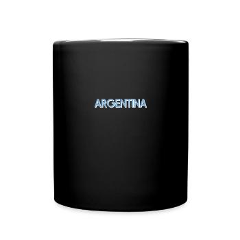 Argentine - Mug uni - noir - Devant
