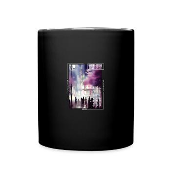 Japanese Streetwear Aesthetic - Full Colour Mug - black - Front