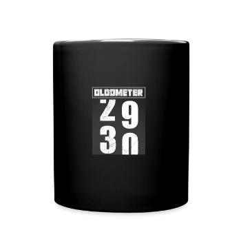 30 Oldometer 30th Birthday Gift Idea - Full Colour Mug - black - Front
