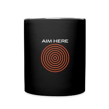 Target - Full Colour Mug - black - Front