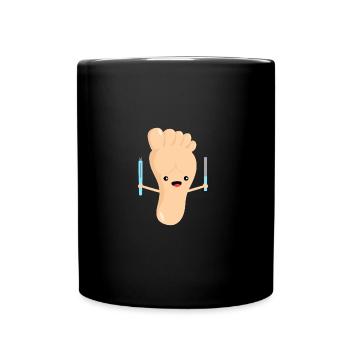 Podiatre podiatre - Mug uni - noir - Devant