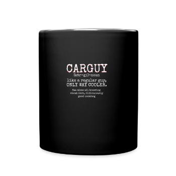 Explication amusante pour le type de voiture! - Mug uni - noir - Devant