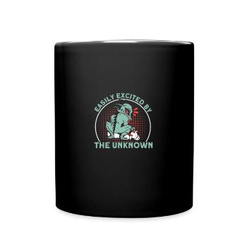 Cryptozoology Kryptoide Monster Nerd Gift - Full Colour Mug - black - Front
