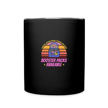 Trading Card Playing Card Card Game Gift - Full Colour Mug - black - Front