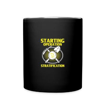 Gold Panner Gold Miner Gold Digger Gift - Full Colour Mug - black - Front