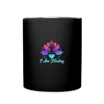 Symbole Reiki Maître Reiki Cadeau de Cristal Reiki - Mug uni - noir - Devant