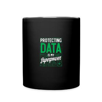 Network Security Specialist Gift - Full Colour Mug - black - Front