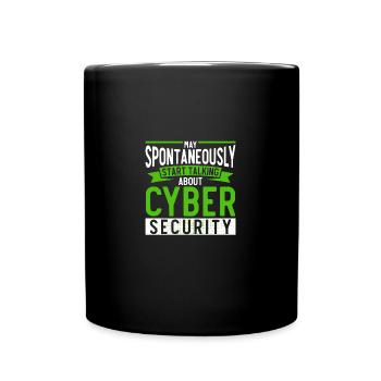 Network Security Specialist Gift - Full Colour Mug - black - Front