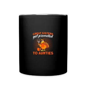 Tantes Tante Sœur Tantes Cadeau de famille - Mug uni - noir - Devant