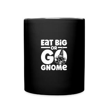 Thanksgiving Funny Dwarves Costume Autumn - Full Colour Mug - black - Front