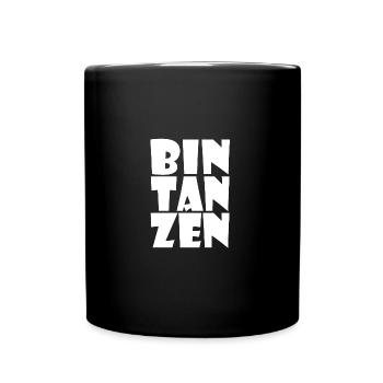 Bin tanzen - danseurs, couples de danse - Mug uni - noir - Devant