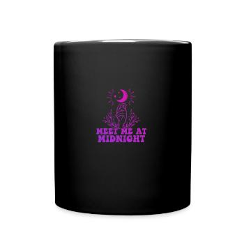 Meet Me At Midnight Celestial Witch - Tasse einfarbig - Schwarz - Vorne