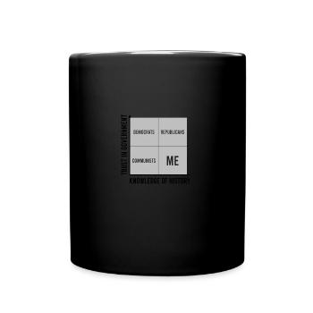 Confiance républicaine dans la connaissance du gouvernement - Mug uni - noir - Devant