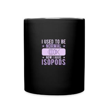 Isopod Pet Care Ietamorphosis Marine Invertebrates - Full Colour Mug - black - Front