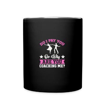 Robe de danse Swing pour femme Lindy Hop Swing - Mug uni - noir - Devant