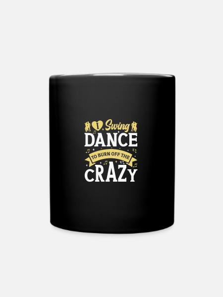 Robe de danse Swing pour femme Lindy Hop Swing - Mug uni - noir