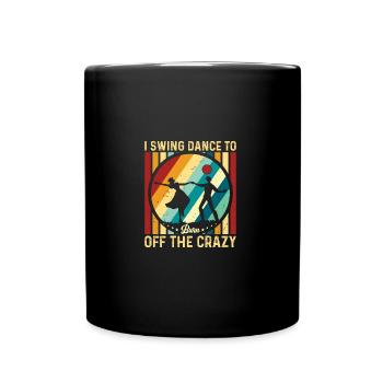 Robe de danse Swing pour femme Lindy Hop Swing - Mug uni - noir - Devant
