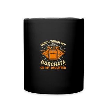 Cinco De Mayo Horchata Funny Mexican Beverage - Tasse einfarbig - Schwarz - Vorne
