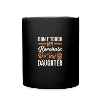 Salvador Beverage Funny Cinco De Mayo Horchata - Tasse einfarbig - Schwarz - Vorne